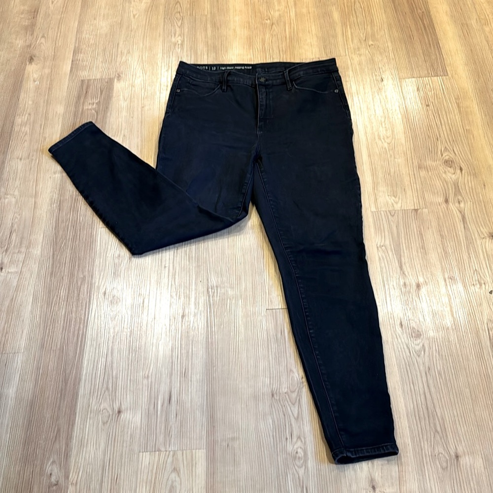 Talbots Flawless Jeans High-Waist Jegging Ankle sz 12